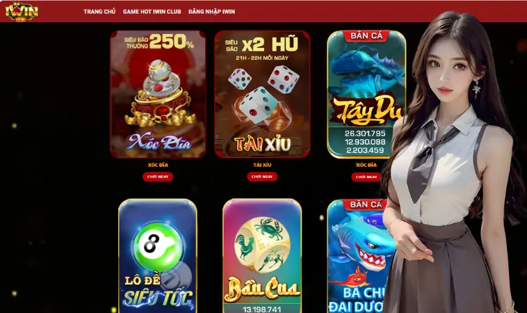 Iwin - sân chơi tặng bạn những điều kỳ diệu